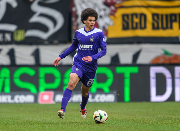 Aues Jonah Fabisch wird Nationalspieler von Zimbabwe., © Robert Michael/dpa