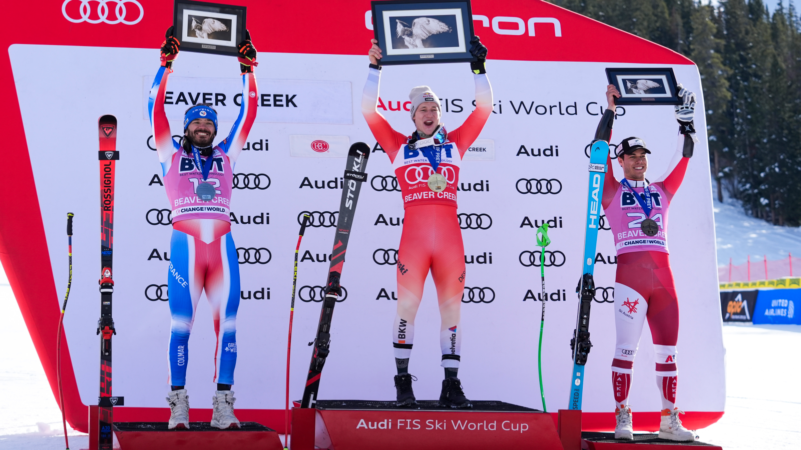 Odermatt gewinnt Super-G in Beaver Creek, © KEYSTONE AP ROBERT F. BUKATY
