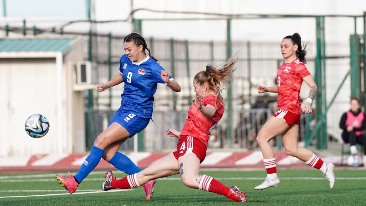 Liechtensteins Frauen Fussball-Nationalteam gewinnt Testspiel , © ZVG/ Liechtensteiner Fussballverband Liechtensteins Frauen Fussball-Nationalteam gewinnt Testspiel , © ZVG/ Liechtensteiner Fussballverband