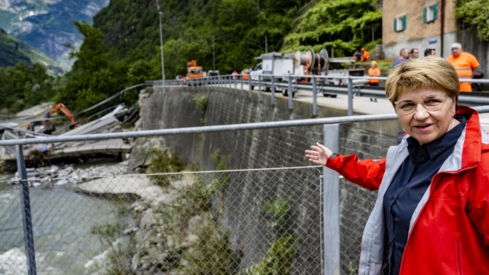 "Herausforderungen zusammen lösen", © Keystone-SDA "Herausforderungen zusammen lösen", © Keystone-SDA