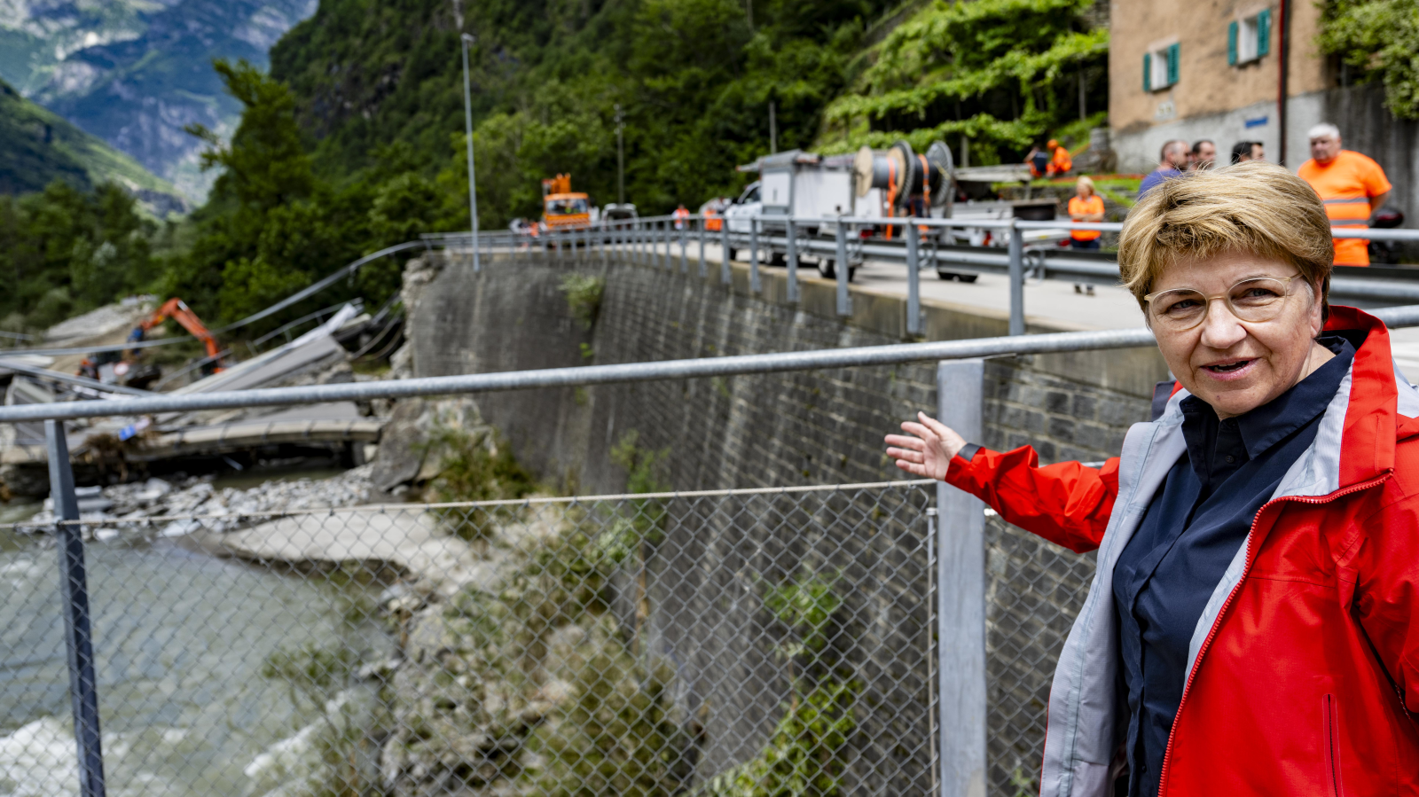 "Herausforderungen zusammen lösen", © Keystone-SDA