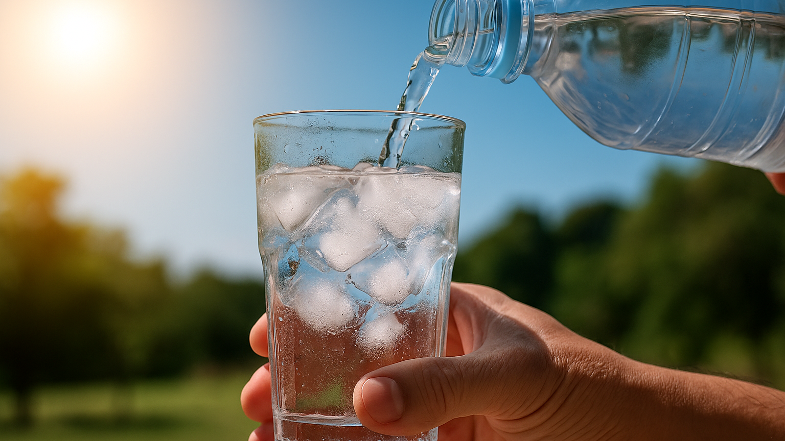 Aşırı Sıcakta Soğuk Su İçmek Tehlikeli Mi? Uzmanlar Uyarıyor!, © KI