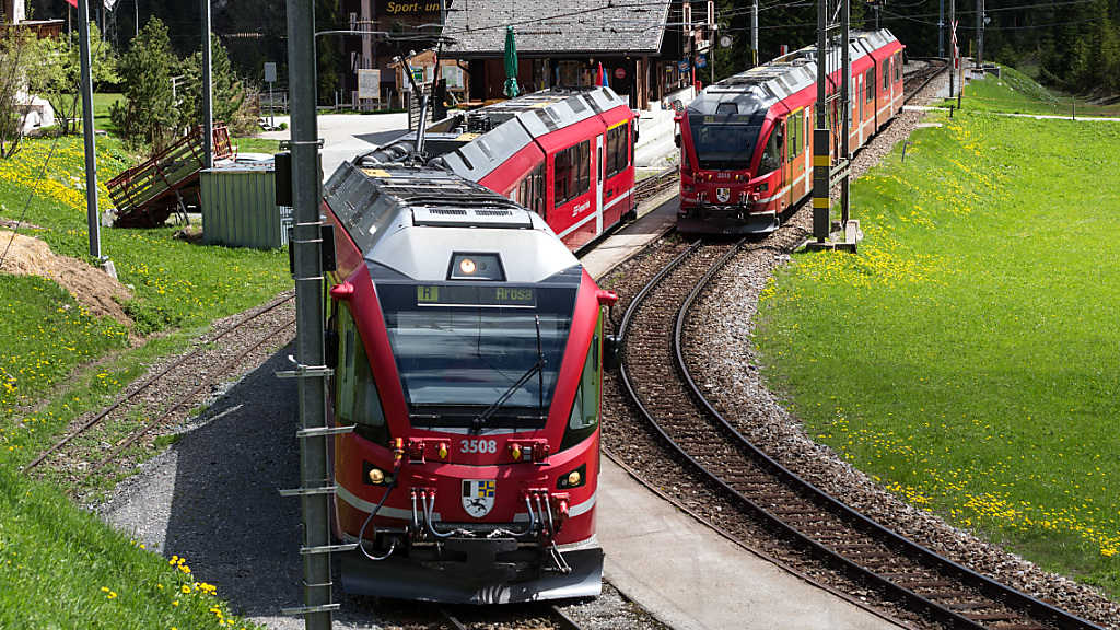 Fahrplananpassungen bei der RhB, © Keystone-SDA