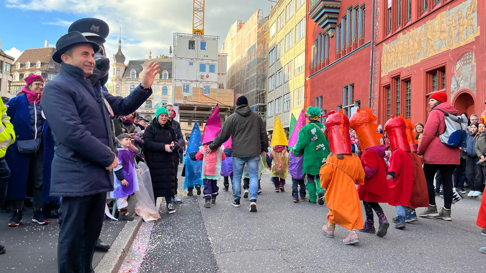 Tausende Kinder ziehen durch die Stadt, © Radio Basilisk