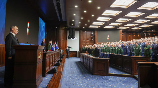 Putin’den sert çıkış: Avrupa liderlerine “domuz” dedi, askeri tehdidi yineledi, © Alexander Kazakov/Pool Sputnik Kremlin/AP/dpa