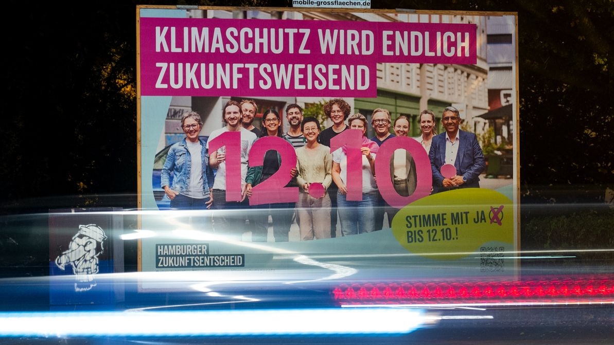 Hamburglular daha sıkı iklim hedeflerine ‘evet’ dedi!, © Daniel Bockwoldt/dpa