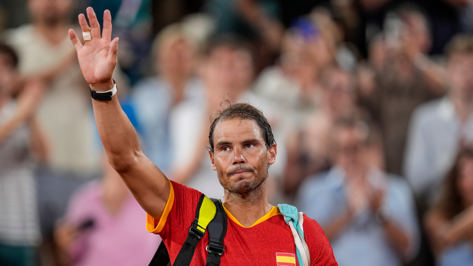 Rafael Nadal hängt das Racket an den Nagel, © Keystone / AP / Manu Fernandez