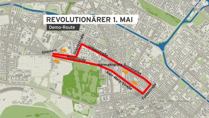 1 Mayıs'ta Berlin’de 5.700 Polis Görevde Olacak!, © Polizei Berlin 1 Mayıs'ta Berlin’de 5.700 Polis Görevde Olacak!, © Polizei Berlin