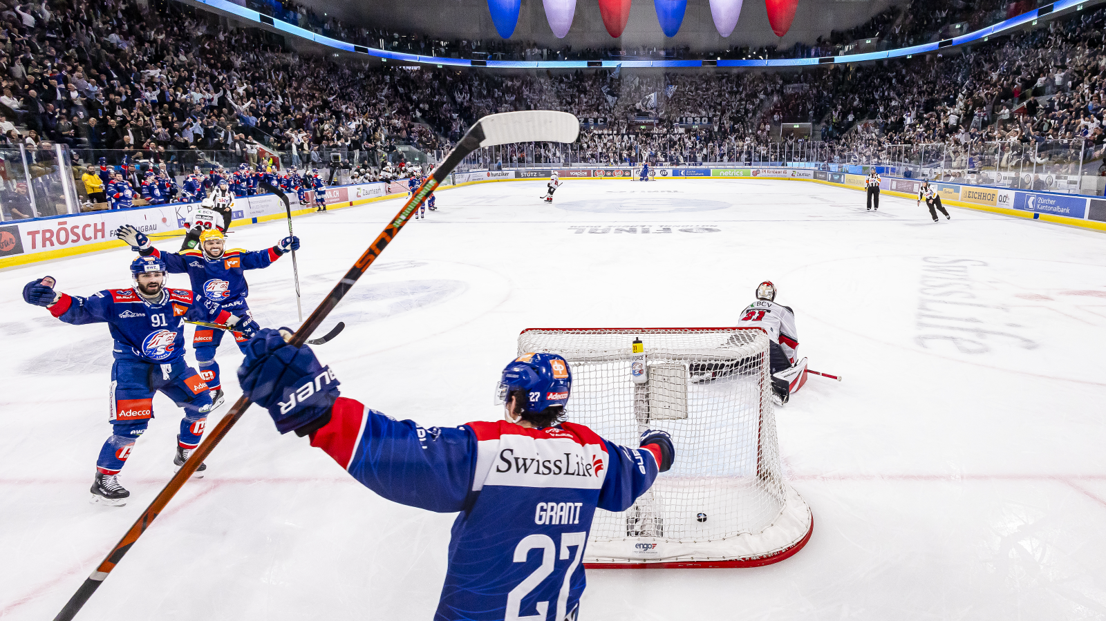 ZSC Lions bleiben ungeschlagen, © Keystone / Michael Buholzer