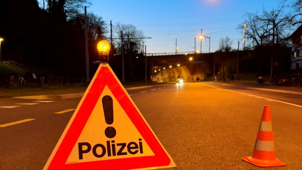 Polizeieinsatz an der Basler Klybeckstrasse , © Polizei BS