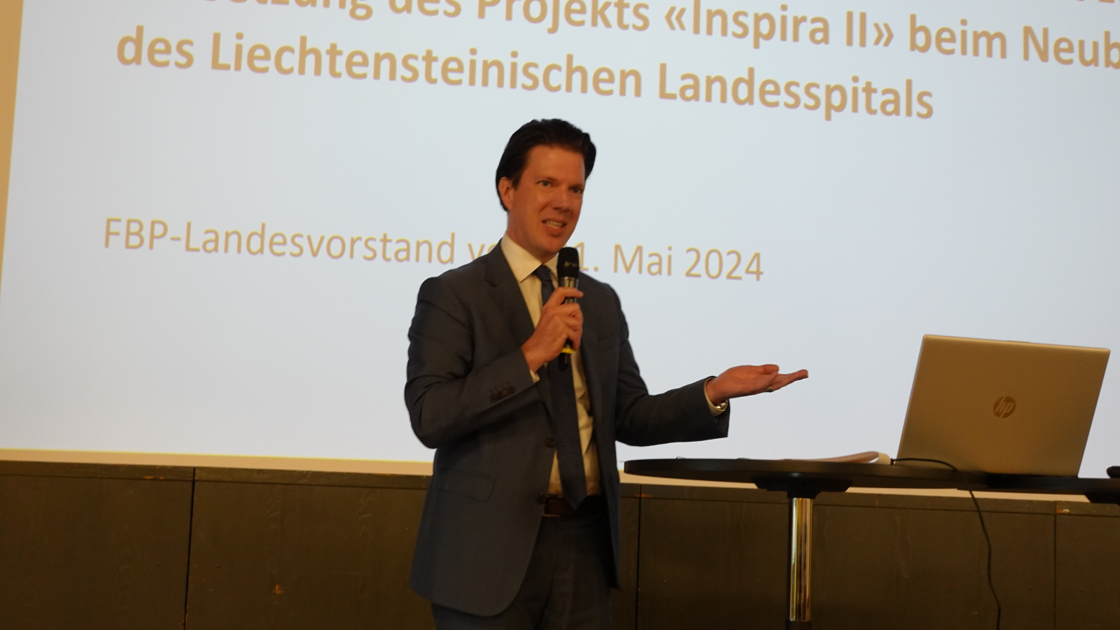 FBP Ja-Parole zum Ergänzungskredit Spitalneubau, © FBP Liechtenstein