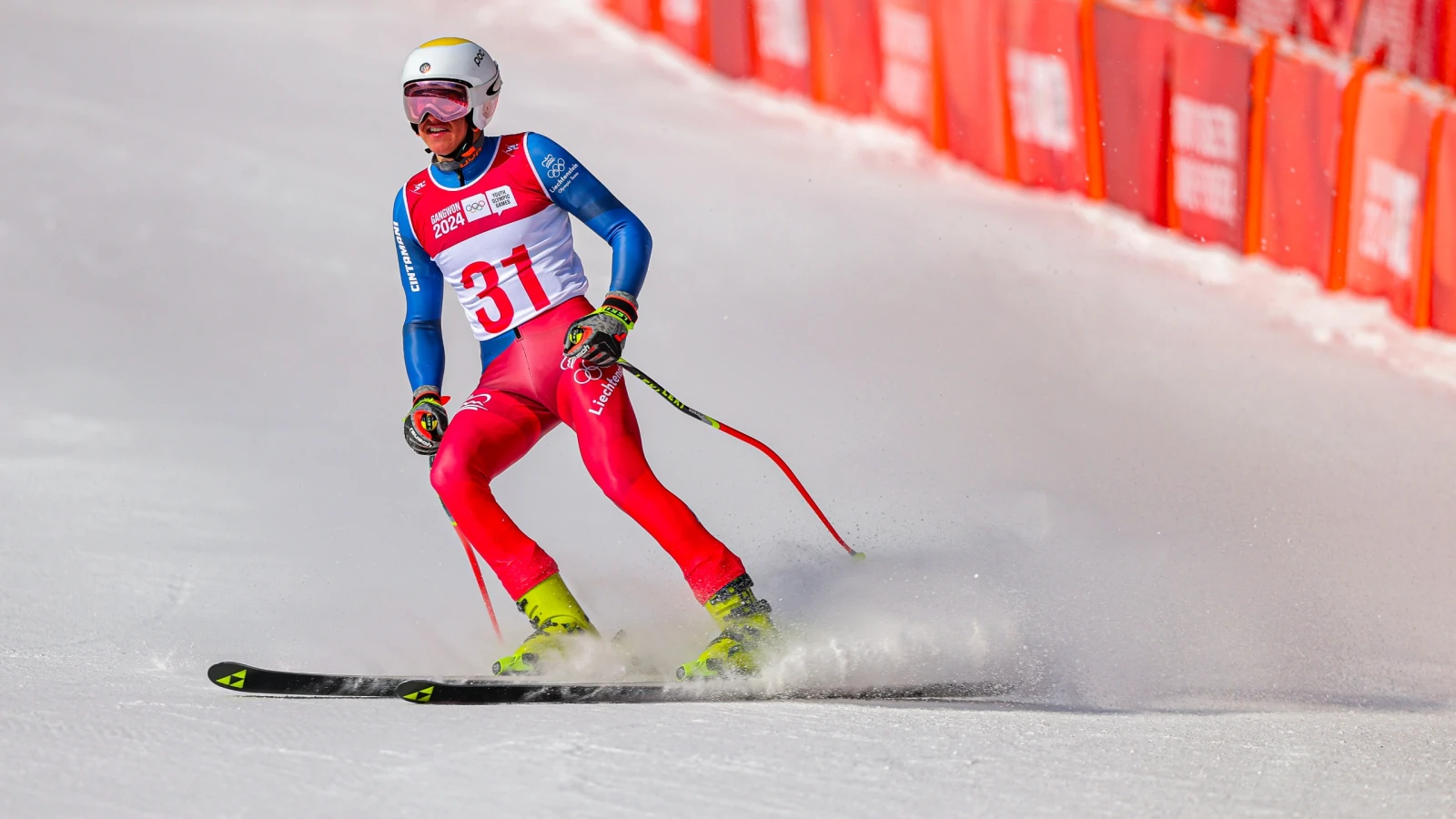 Noah Gianesini Ausfall im zweiten Einsatz, © Liechtenstein Olympic Committee Noah Gianesini Ausfall im zweiten Einsatz, © Liechtenstein Olympic Committee