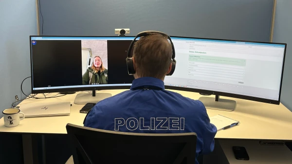 Anzeigen per Video-Call: Der neue Online-Polizeiposten, © Radio Basilisk Anzeigen per Video-Call: Der neue Online-Polizeiposten, © Radio Basilisk