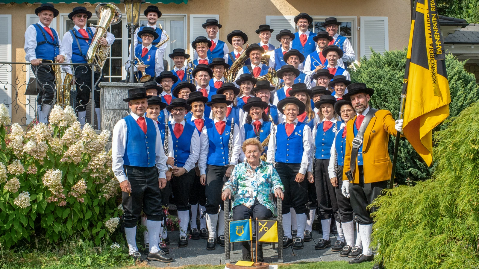 70 Jahre Fahnengotta: Konkordia Mauren bedankt sich, © Konkordia Mauren 70 Jahre Fahnengotta: Konkordia Mauren bedankt sich, © Konkordia Mauren