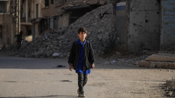 🎧 Dünyada Savaşların En Ağır Yükünü Çocuklar Taşıyor, © Moawia Atrash/dpa
