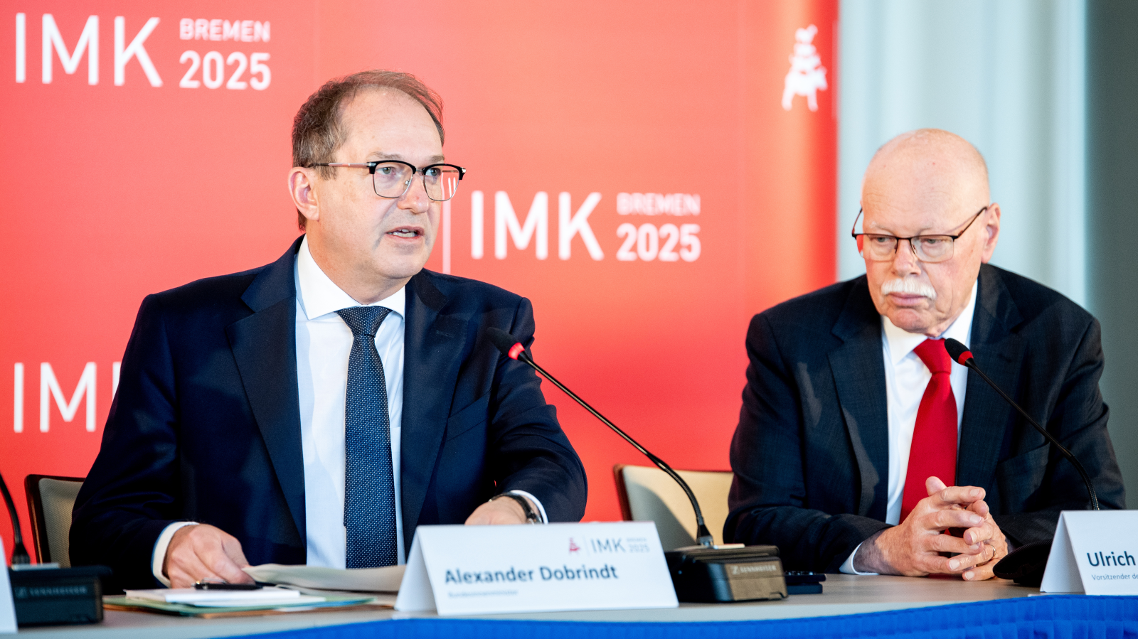 İçişleri Bakanları Konferansı: Kadın cinayetleri dahil 82 başlık görüşüldü!, © Hauke-Christian Dittrich/dpa