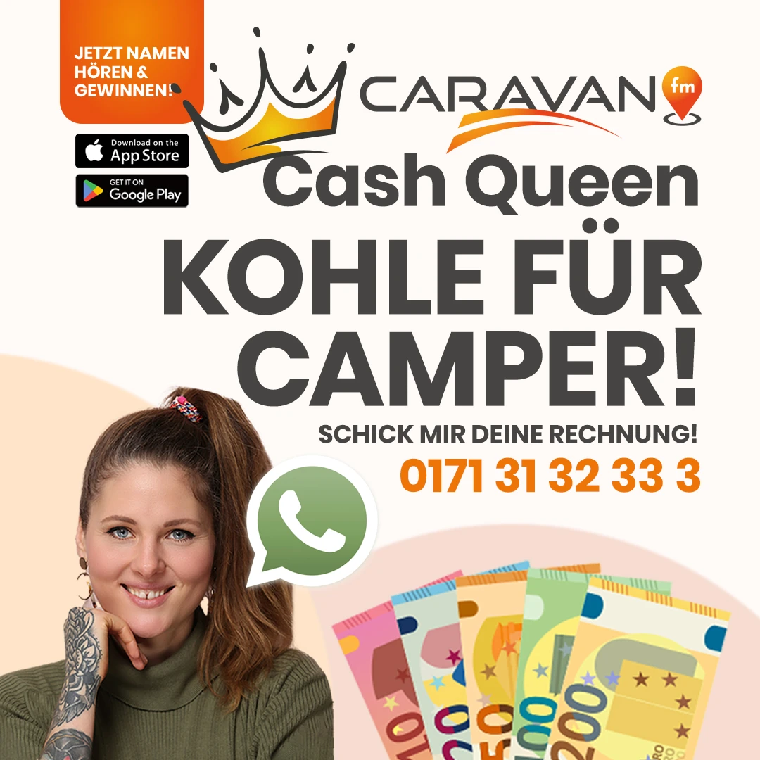 Die CARAVAN.fm Cash-Days: Kohle für Camper!, © CARAVAN.fm Die CARAVAN.fm Cash-Days: Kohle für Camper!, © CARAVAN.fm
