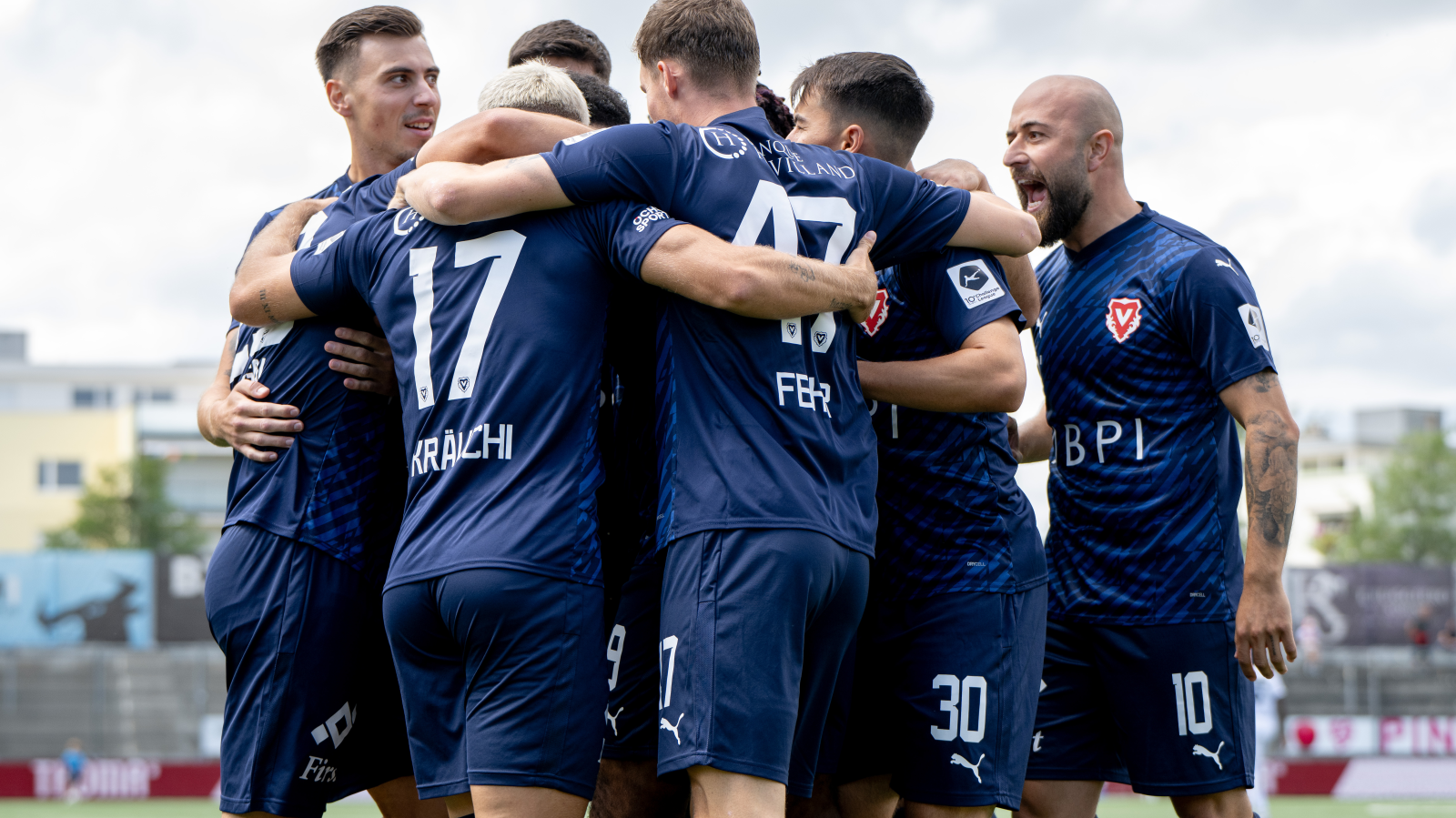 Endlich wieder ein Erfolgserlebnis für den FC Vaduz, © Archivbild M. Zanghellini