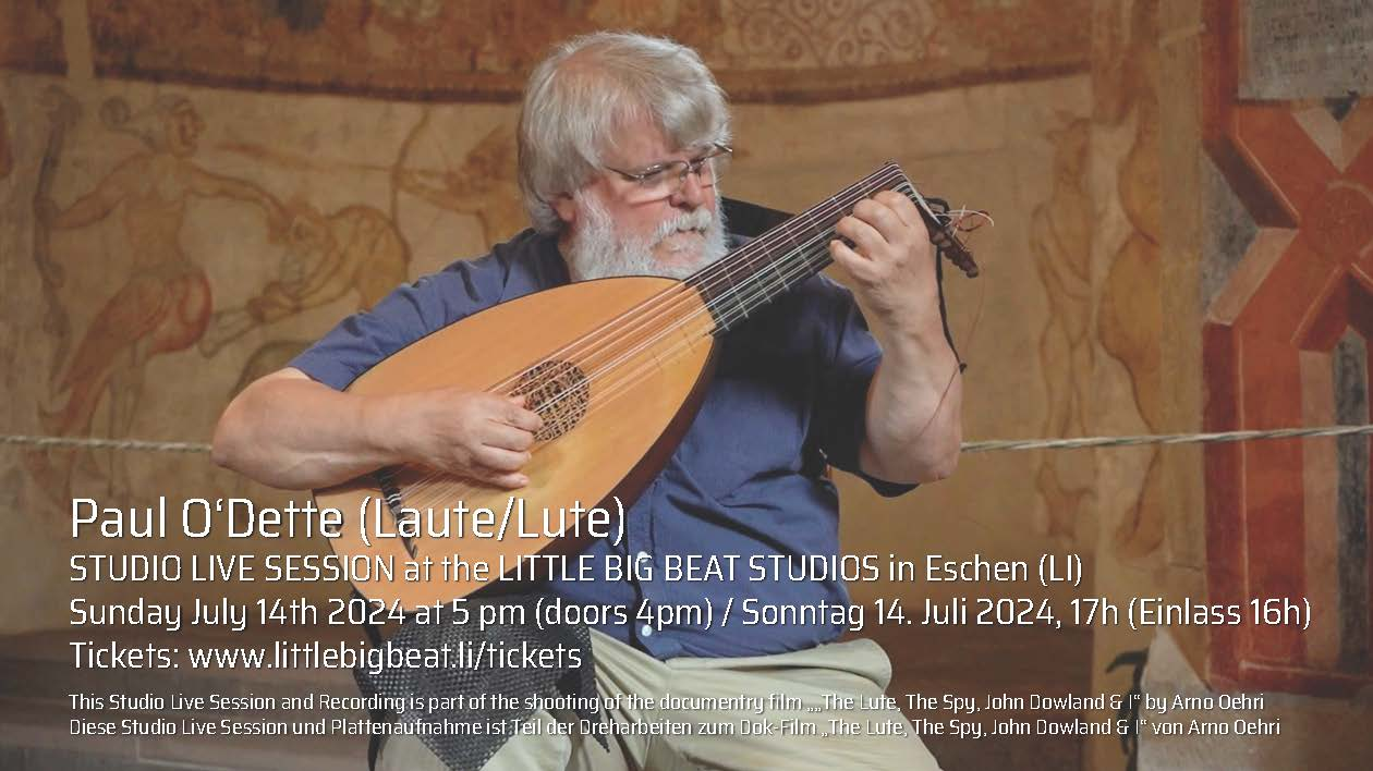 Live Session Paul O’Dette , © LRF