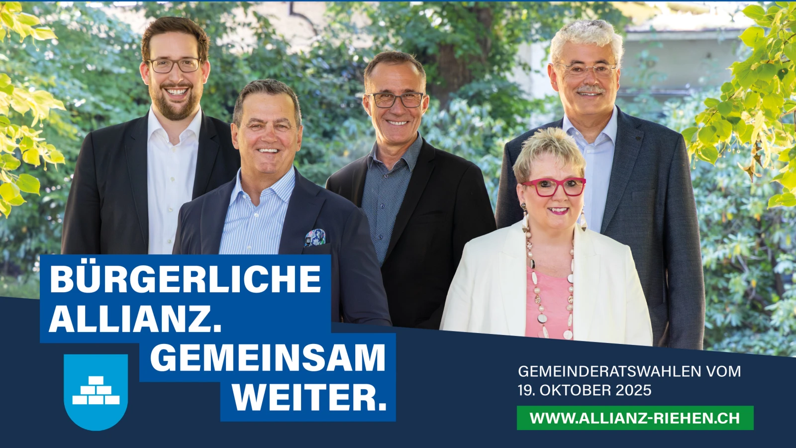 Wahlkampfauftakt in Riehen, © Bürgerliche Allianz Riehen Wahlkampfauftakt in Riehen, © Bürgerliche Allianz Riehen