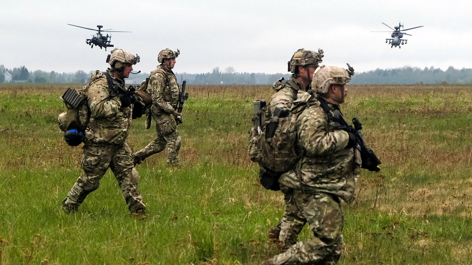 Luftlandeübung "Swift Response" in Rumänien, © Keystone / EPA / Valda Kalnina Luftlandeübung "Swift Response" in Rumänien, © Keystone / EPA / Valda Kalnina