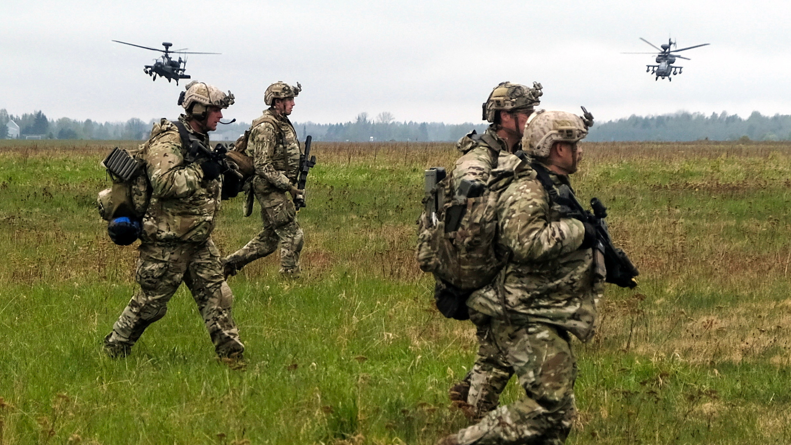 Luftlandeübung "Swift Response" in Rumänien, © Keystone / EPA / Valda Kalnina