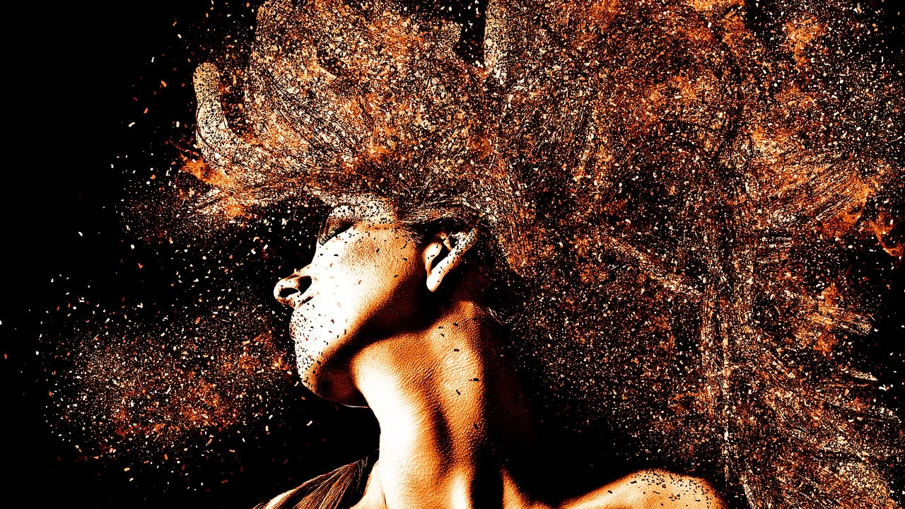 Frau mit Haaren, © Pixabay