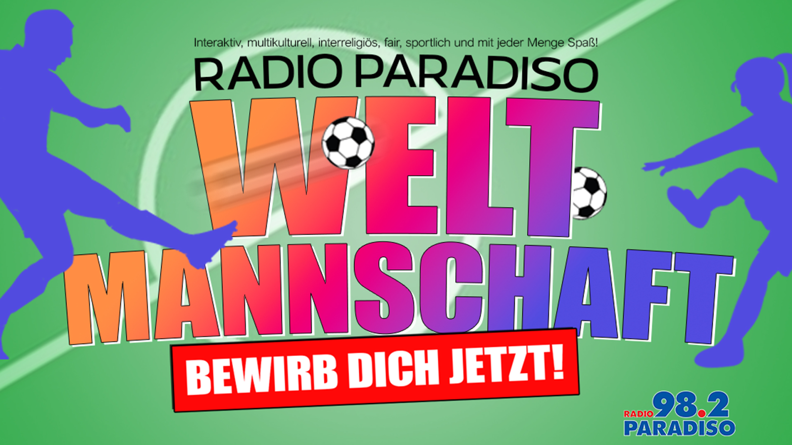 Die Radio Paradiso-Weltmannschaft 2022