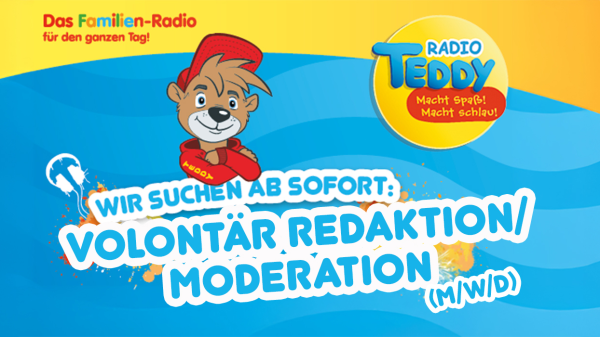 Komm zu Radio TEDDY!