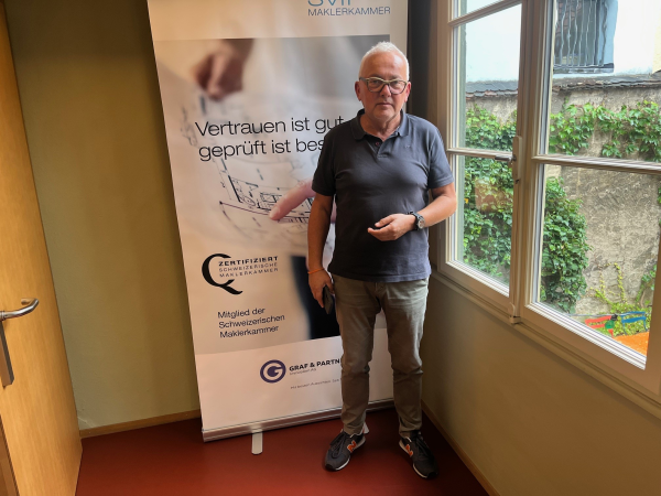 © Immobilienexperte Hans Graf. Bild: Radio Munot.