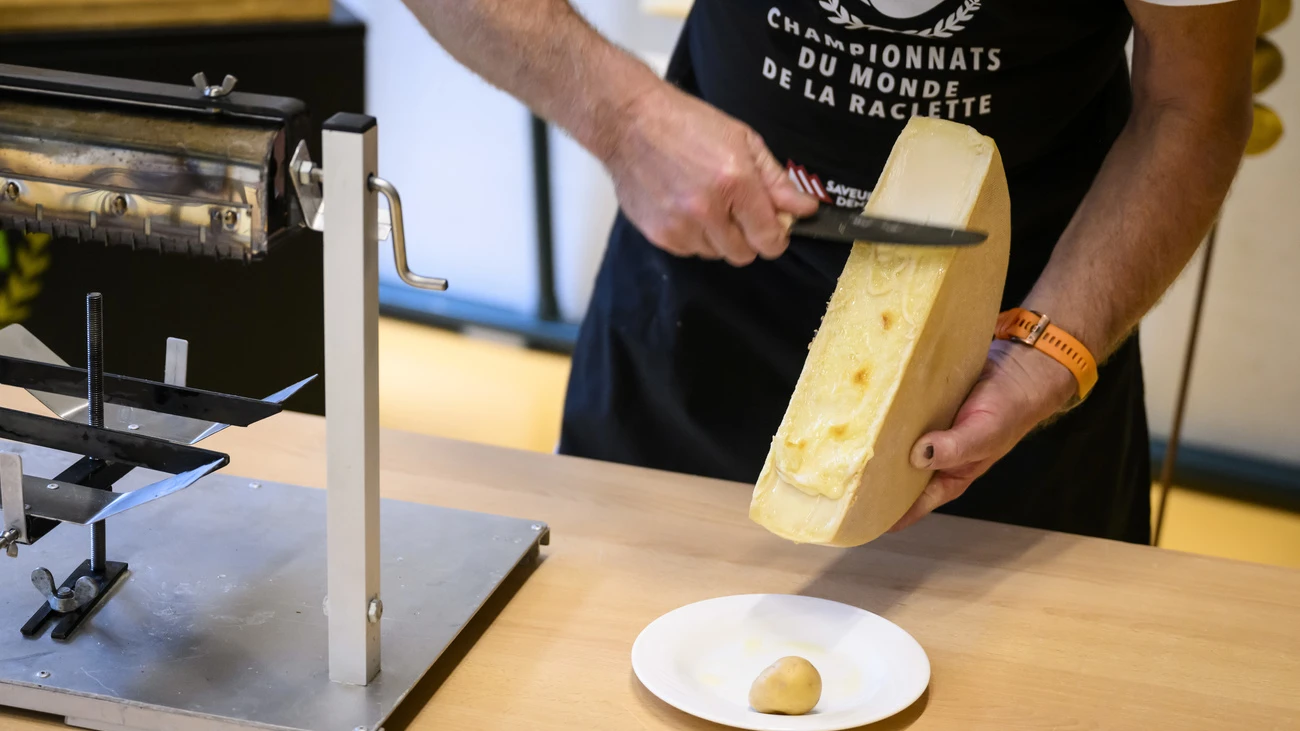 Bester Raclette-Käse kommt aus der Schweiz, © Keystone SDA Bester Raclette-Käse kommt aus der Schweiz, © Keystone SDA