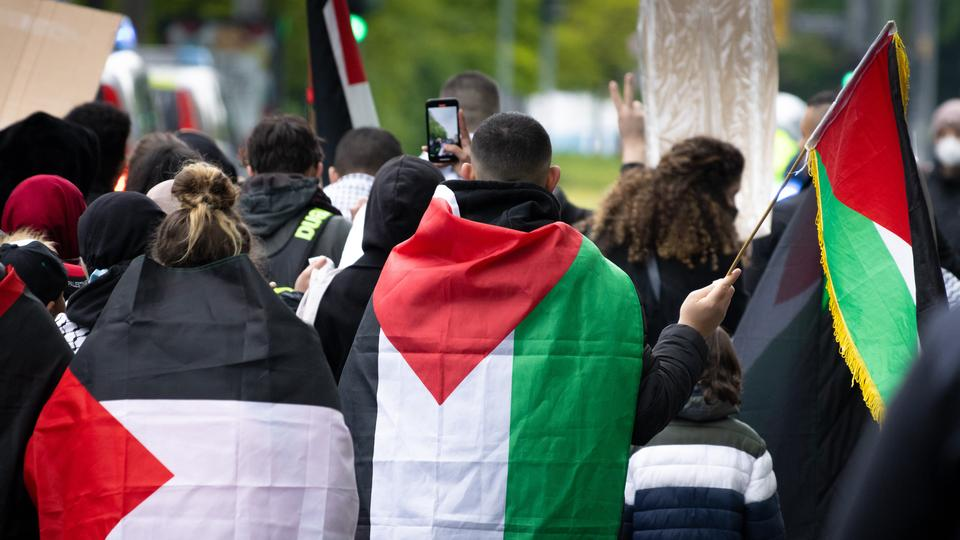 Frankfurt’ta Filistin Yanlısı Yürüyüşüne İzin Çıktı!, © © picture-alliance/dpa (Archiv)