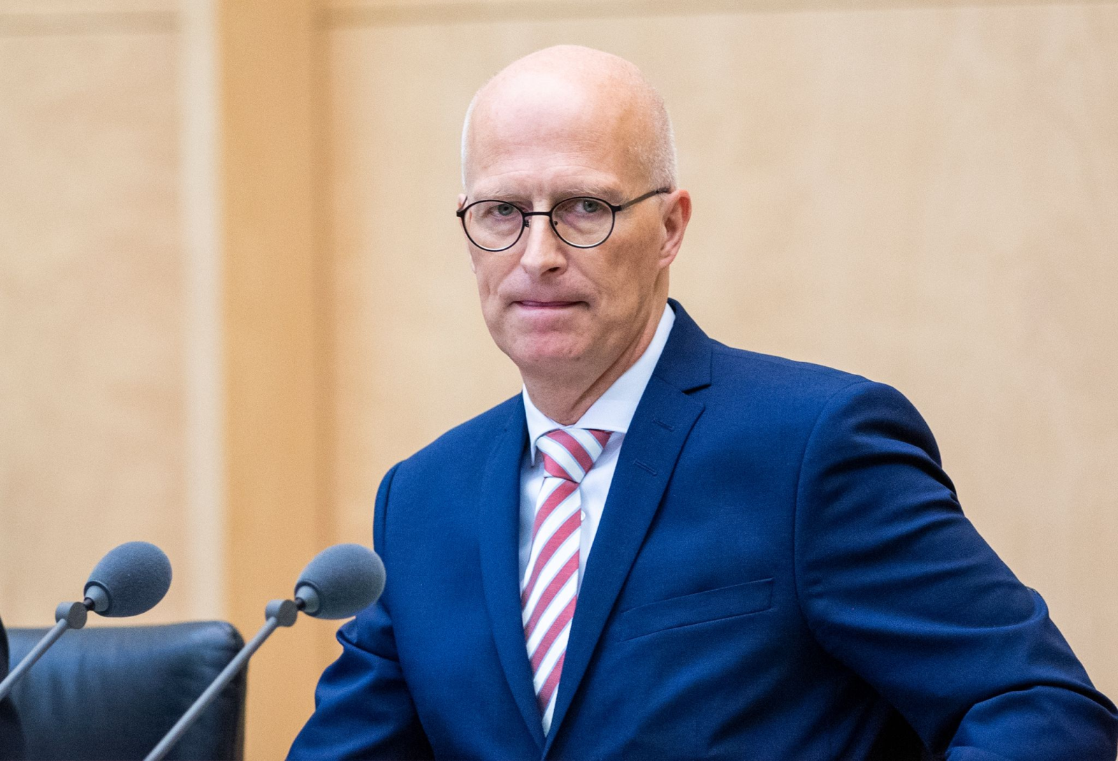 Erster Bürgermeister der Hansestadt Hamburg und neuer Bundesratspräsident Peter Tschentscher in der Bundesratssitzung.
