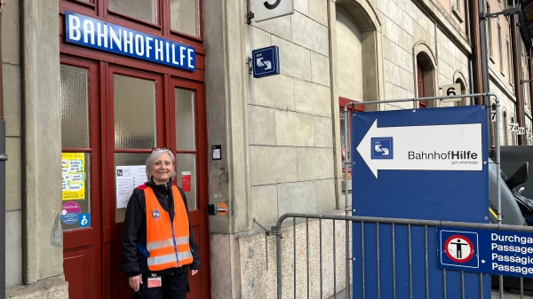 Die «Bahnhofs-Engel»: Unterwegs mit der SOS BahnhofHilfe, © Radio Basilisk Die «Bahnhofs-Engel»: Unterwegs mit der SOS BahnhofHilfe, © Radio Basilisk