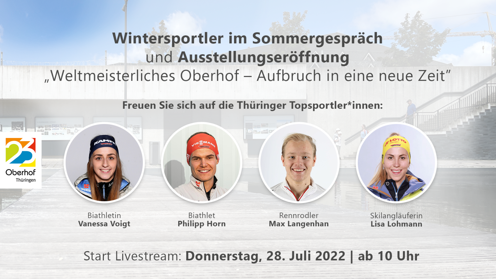 Oberhof 23 - Wintersportler im Sommergespräch