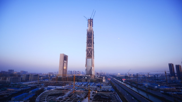 DÜNYANIN EN YÜKSEK TAMAMLANMAMIŞ GÖKDELENİ YENİDEN HAYAT BULUYOR!, © Goldin Properties Holdings