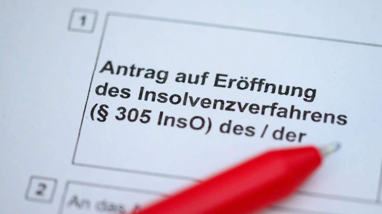 Almanya’da İflaslar Artmaya Devam Ediyor!, © dpa