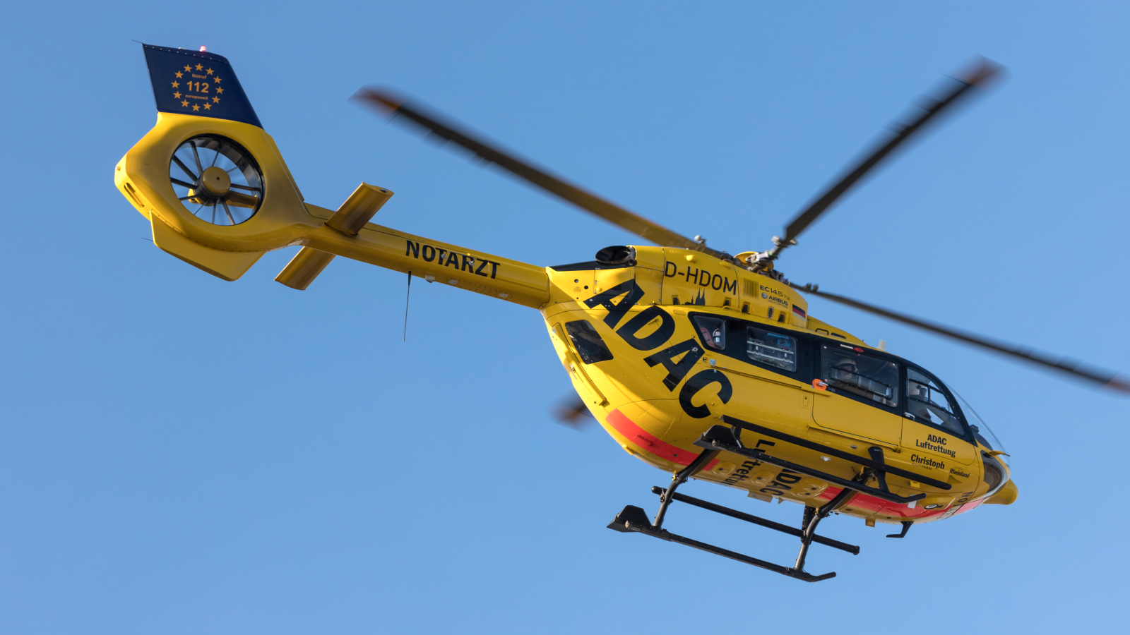ADAC kurtarma helikopterleri Baden-Württemberg genelinde az görev aldı, © shutterstock