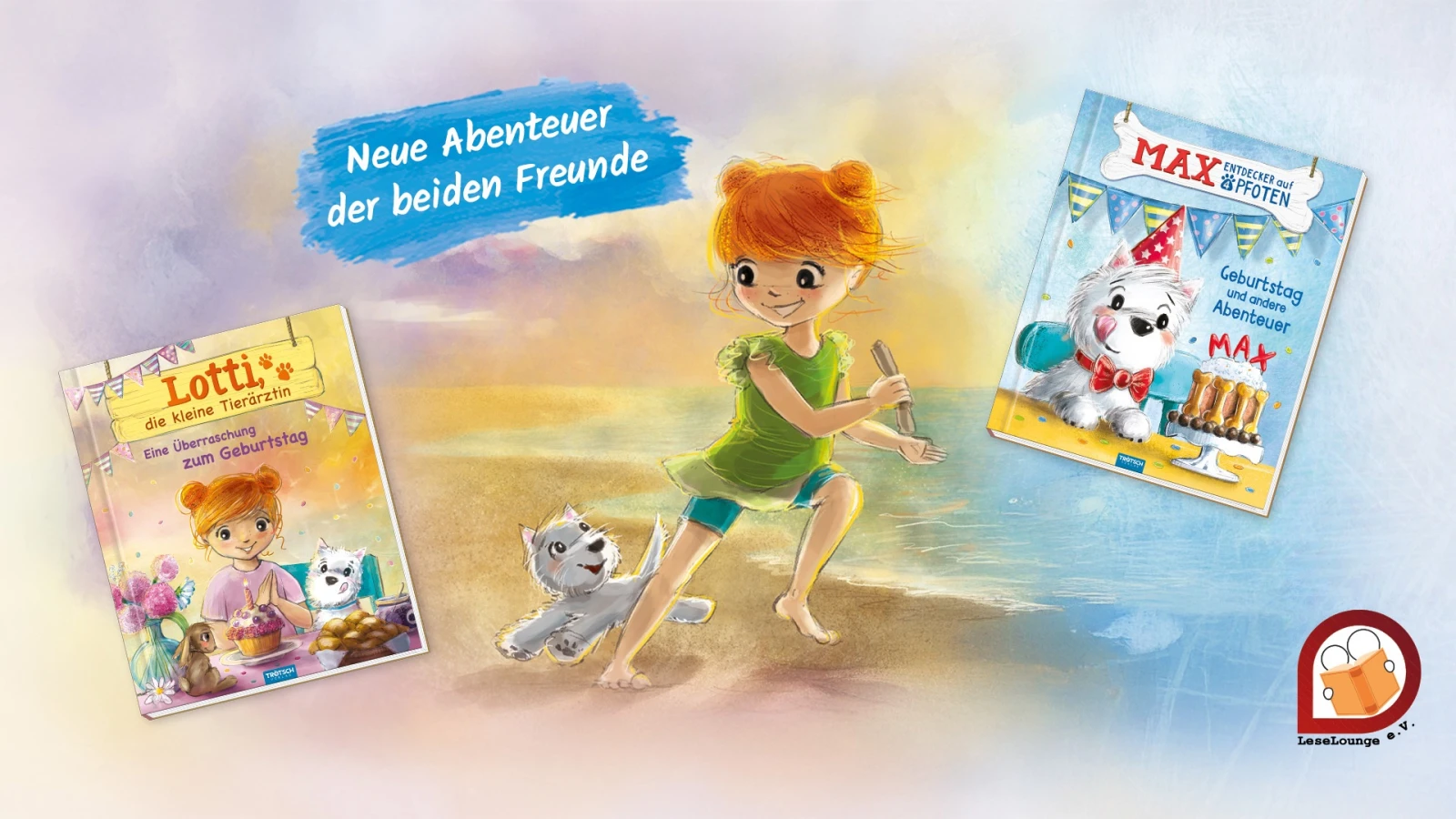 Der Trötsch Verlag - Lotti, die kleine Tierärztin "Eine Überraschung zum Geburtstag" UND Max - Entdecker auf vier Pfoten "Geburtstag und andere Abenteuer" Der Trötsch Verlag - Lotti, die kleine Tierärztin "Eine Überraschung zum Geburtstag" UND Max - Entdecker auf vier Pfoten "Geburtstag und andere Abenteuer"
