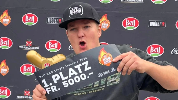 «Grillieren ist für mich das Schönste, es ist meine Leidenschaft»
, © Bell BBQ Single Masters «Grillieren ist für mich das Schönste, es ist meine Leidenschaft»
, © Bell BBQ Single Masters