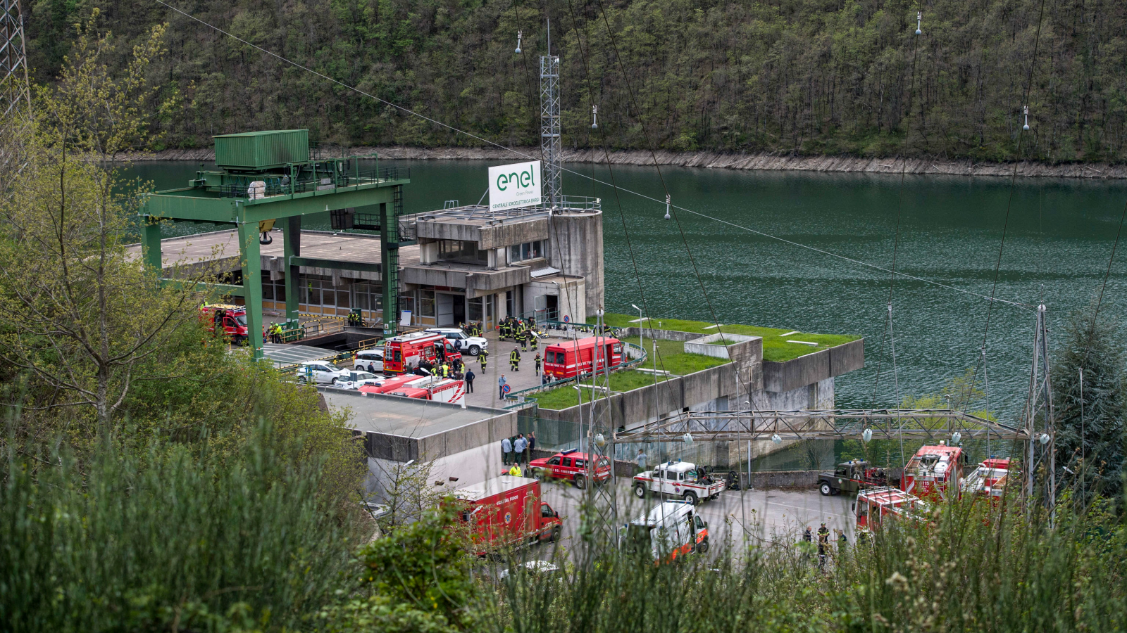 Sieben Tote bei Explosion an Stausee in Italien, © Keystone / EPA ANSA / Michele Lapini