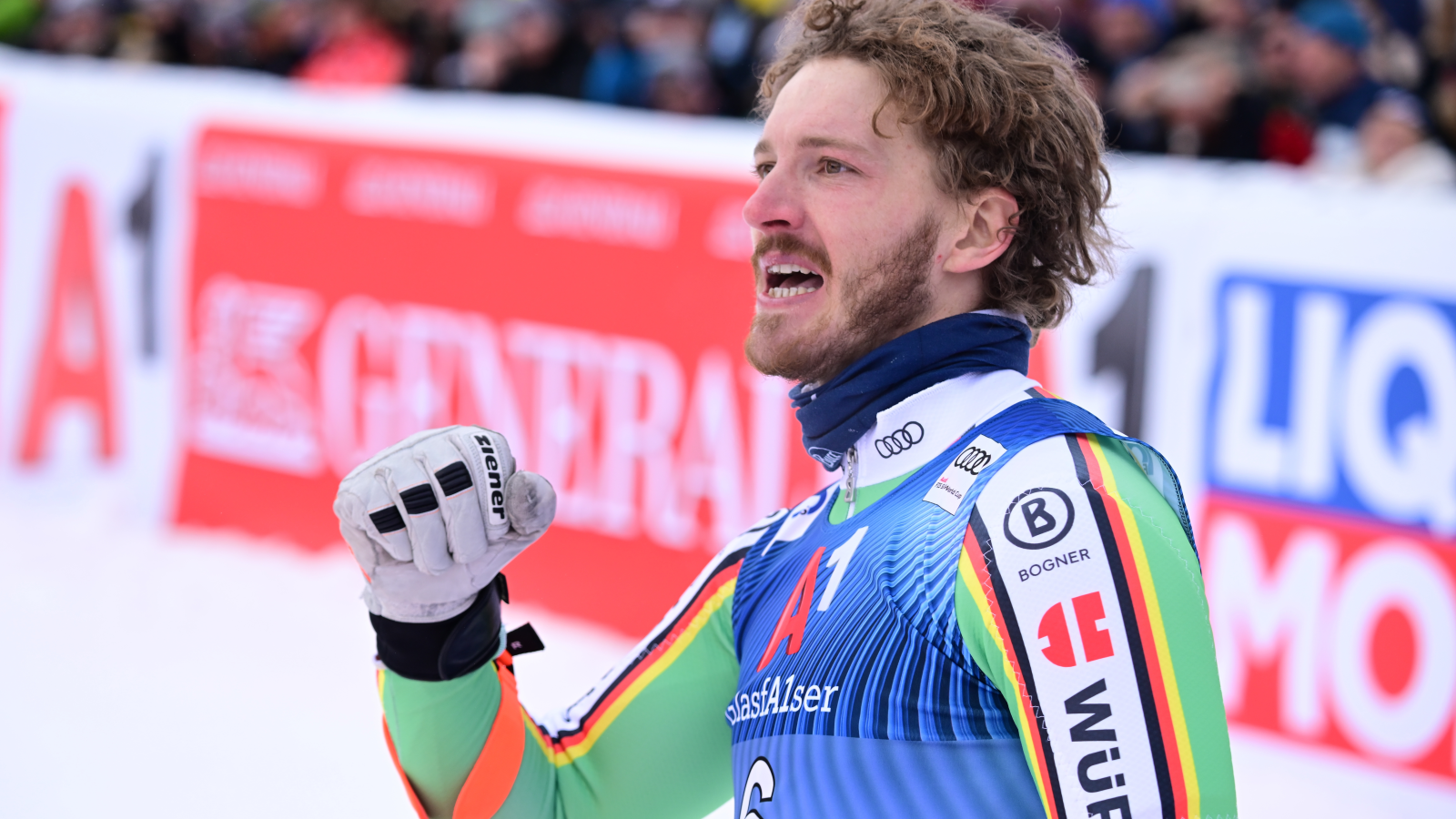 Strasser triumphiert in Kitzbühel - Yule Dritter, © Bild: Keystone