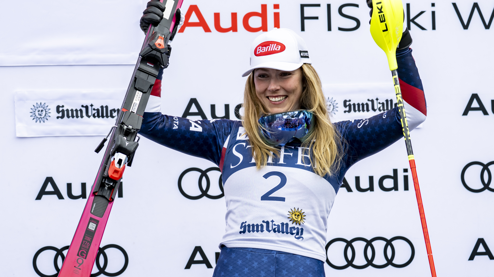 Sieg für überlegene Mikaela Shiffrin, © Keystone / Jean-Christophe Bott