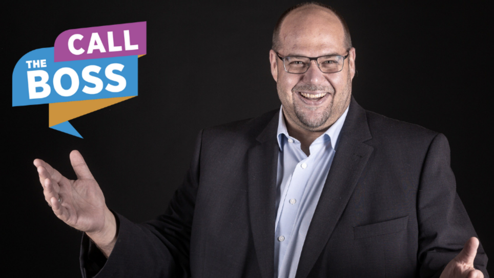 Sacha Cerini ist der Gast in der neusten Folge Call the Boss., © zVg