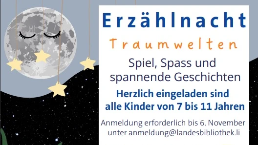 Erzählnacht "Traumwelten", © zvg Erzählnacht "Traumwelten", © zvg