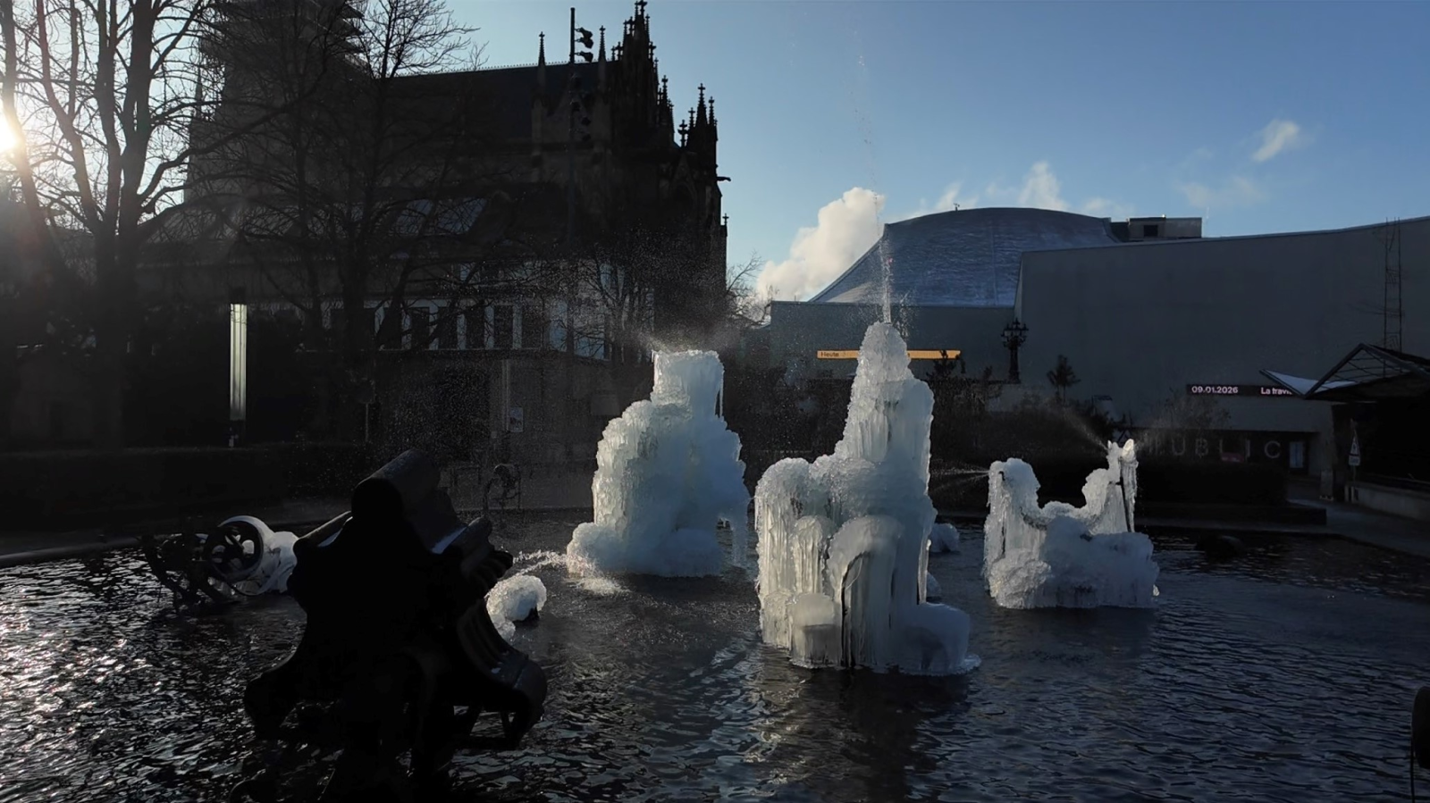 Das aktuell angesagteste Foto-Sujet der Stadt, © b