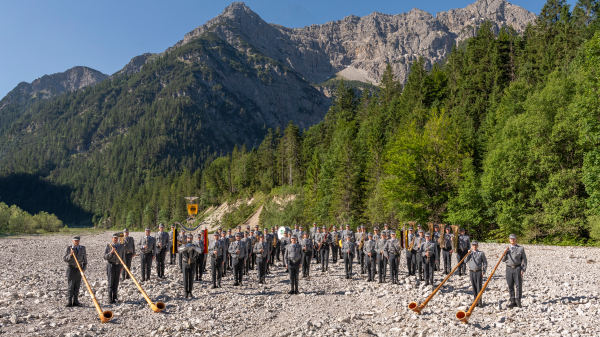 Das Gebirgsmusikkorps der Bundeswehr in Tutzing