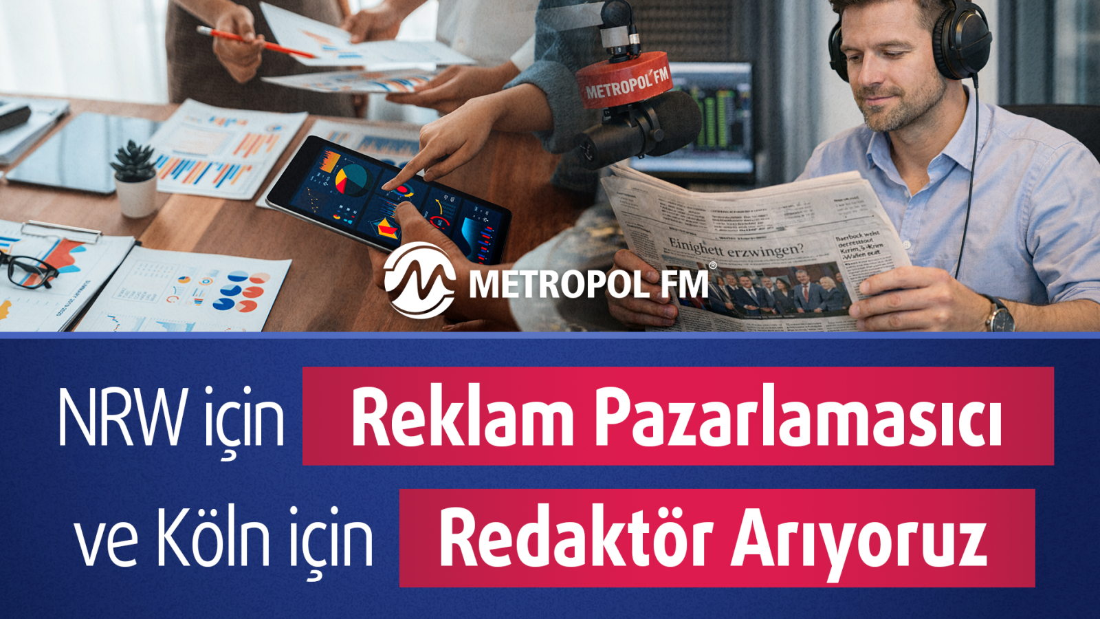 Metropol FM Ekibini Büyütüyor!, © shutterstock