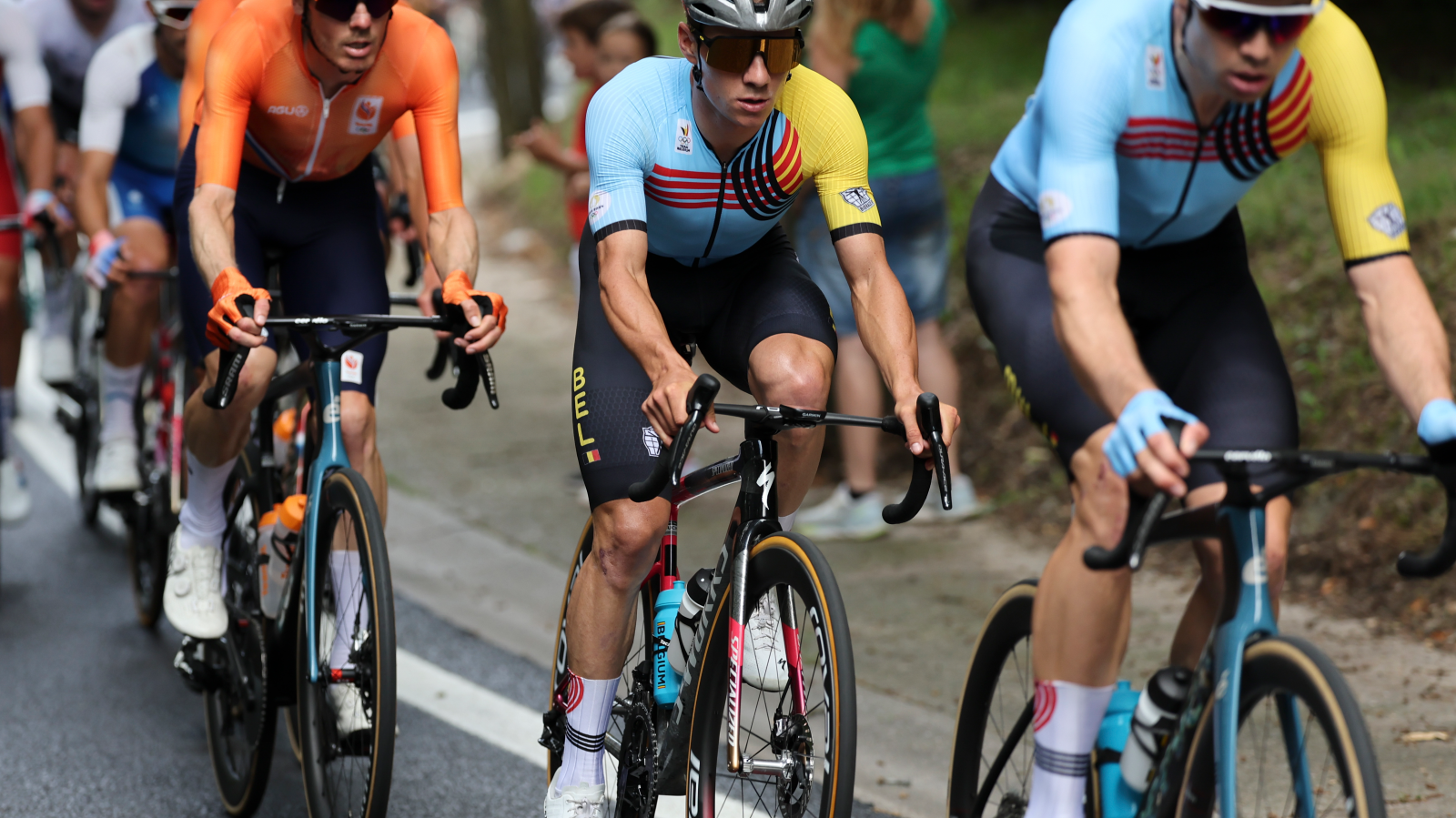 Erneut Gold für Evenepoel - Stefan Küng 7., © Keystone