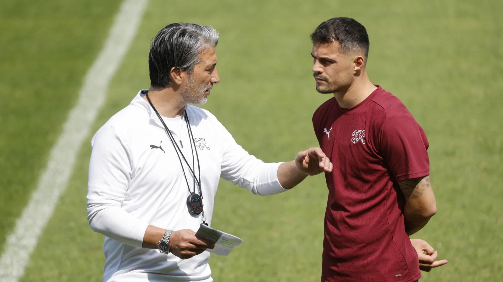 Schweiz im EM-Achtelfinal gegen Italien, © Keystone / Peter Klaunzer Schweiz im EM-Achtelfinal gegen Italien, © Keystone / Peter Klaunzer